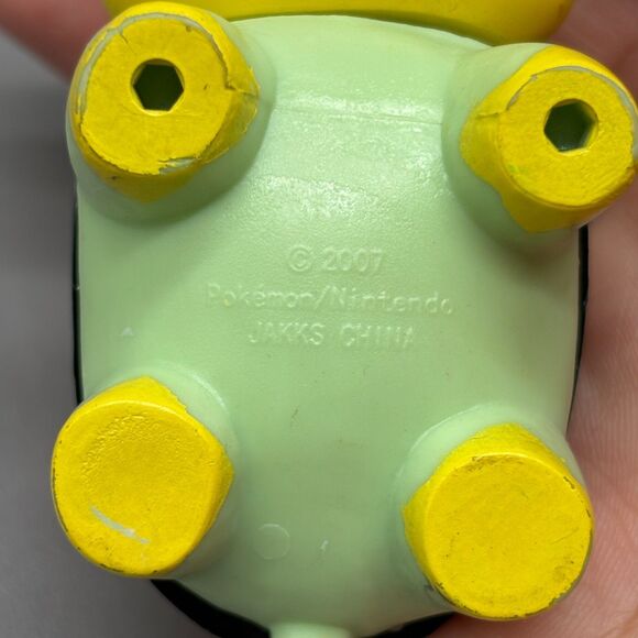 Turtwig Pokemon Figure 2007 Jakks Pacific Vinyl Toy Gen 4 Diamond Pearl Series - Picture 4 of 8